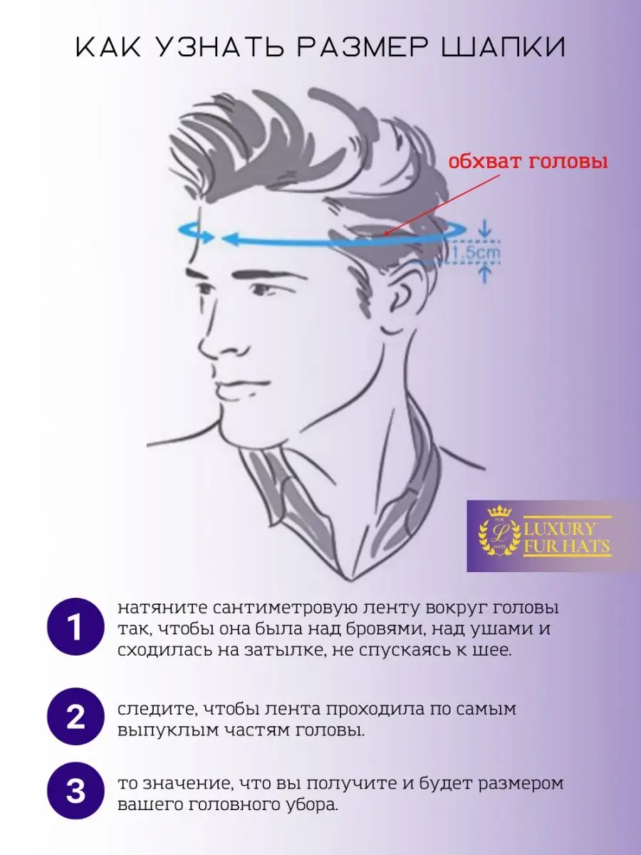 Шапка формовка меховая норковая