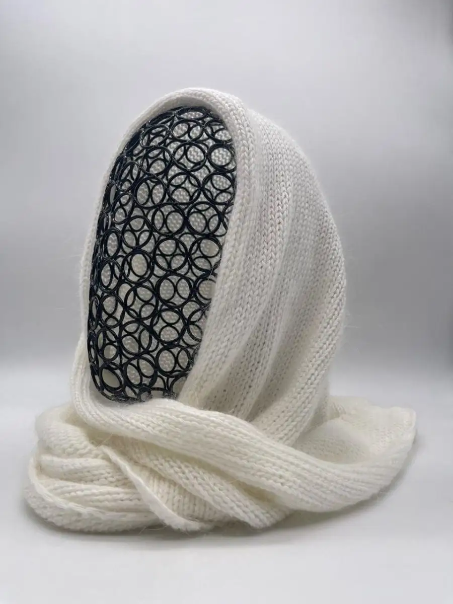 Косынка на голову из ангоры