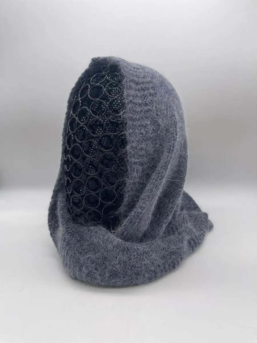 Косынка на голову из ангоры