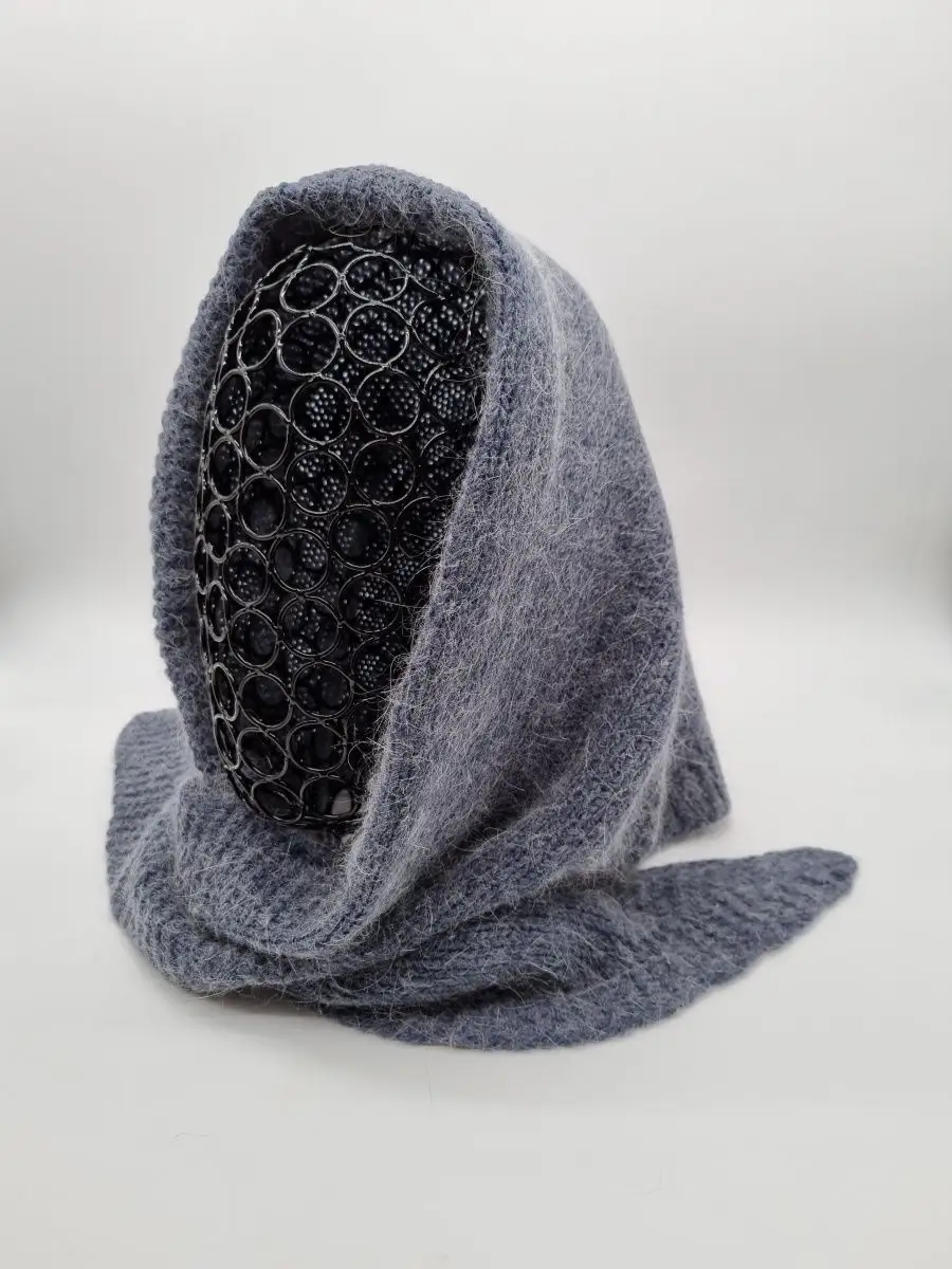Косынка на голову из ангоры