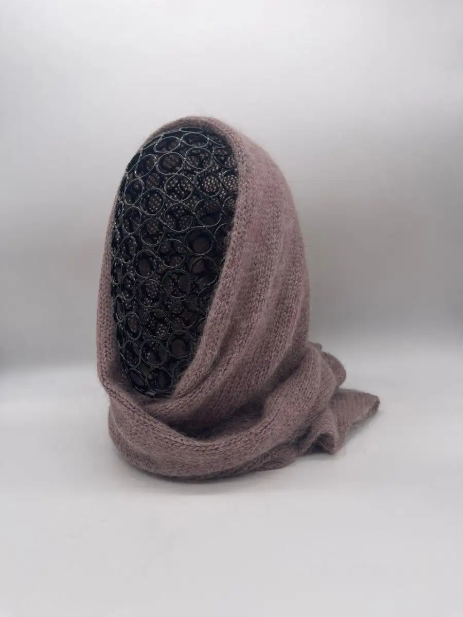 Косынка на голову из ангоры