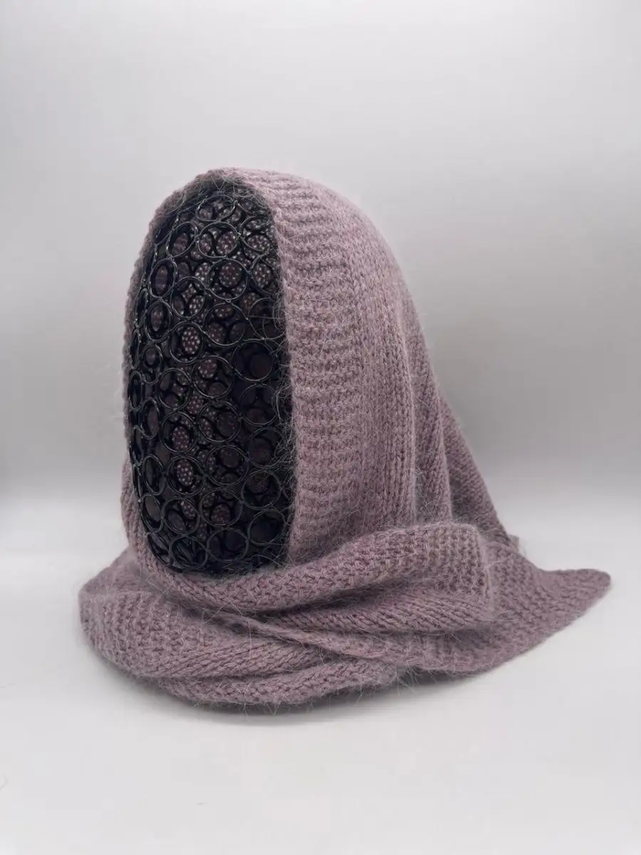 Косынка на голову из ангоры