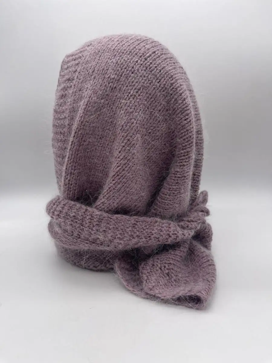 Косынка на голову из ангоры